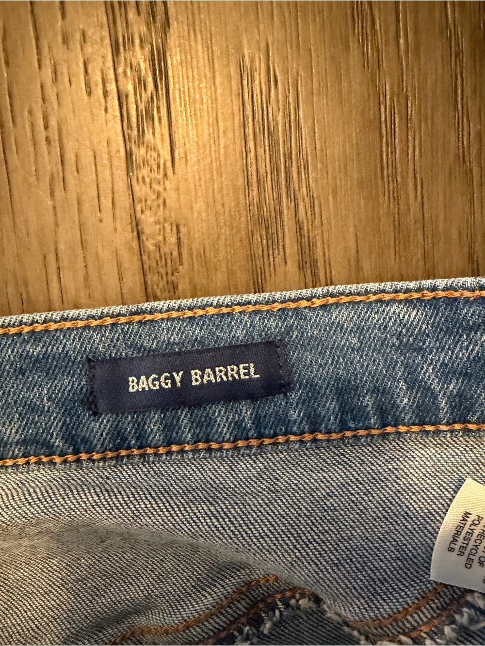 Scoop Two-Tone Blue Wide Leg Barrel Women’s Jeans size 10 - Picture 7 of 10